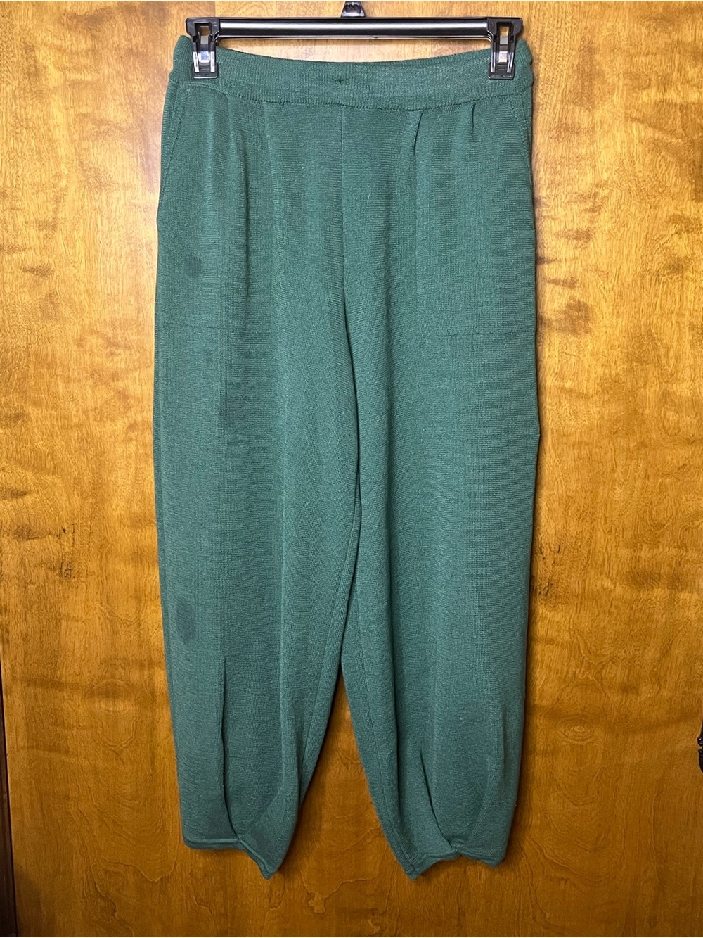 Free People FP Beach Pants Medium Green Lounge Sweats Oversized Comfy